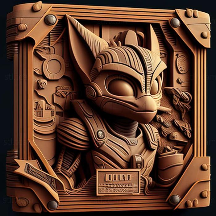 3D модель Гра Ratchet Clank (STL)